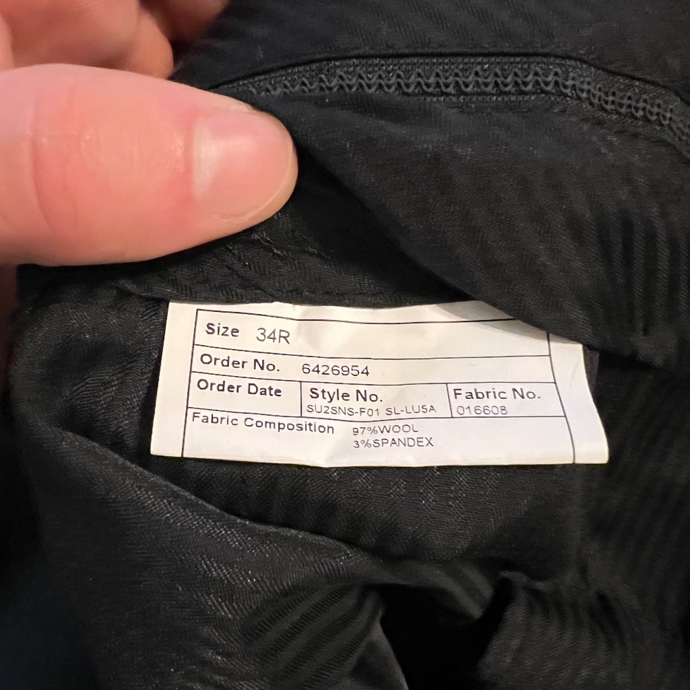 Custom Kenneth Cole suit